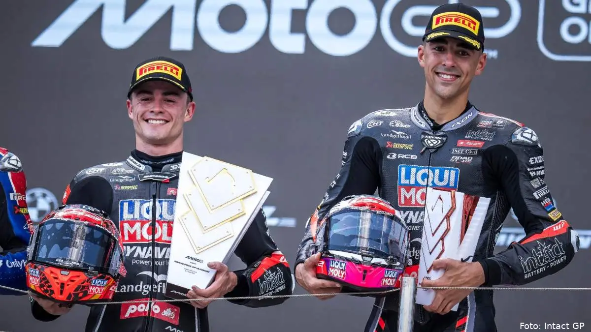 Senna Agius e Manu Gonzalez piloti Intact GP Moto2