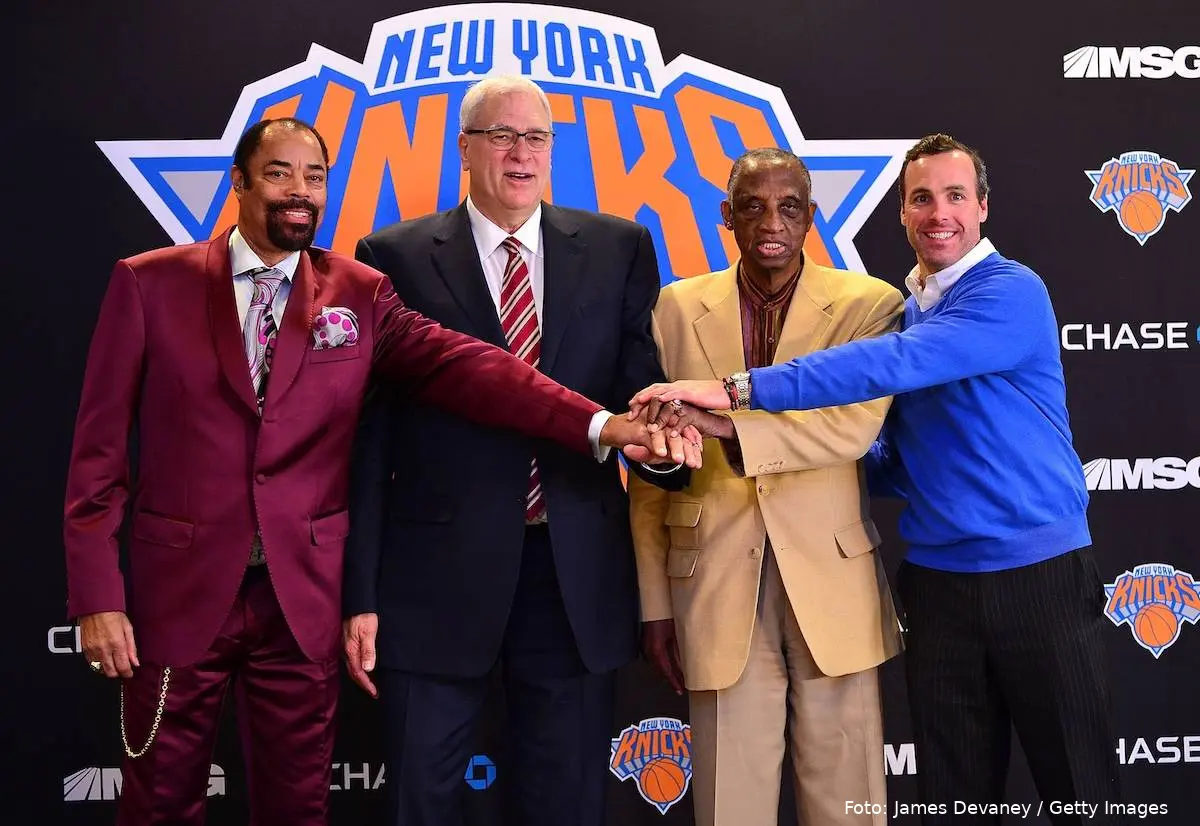 new york knicks walt frazier phil jackson dick barnett