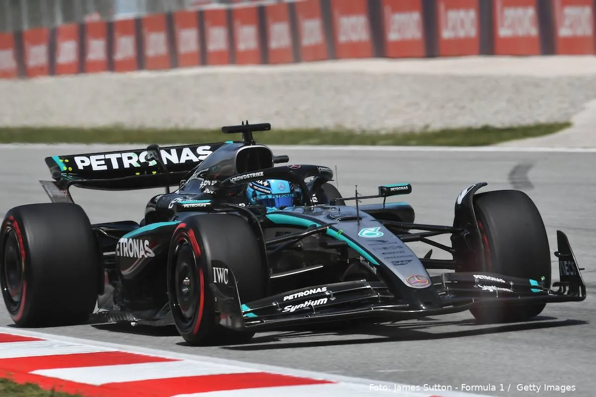 george russell mercedes