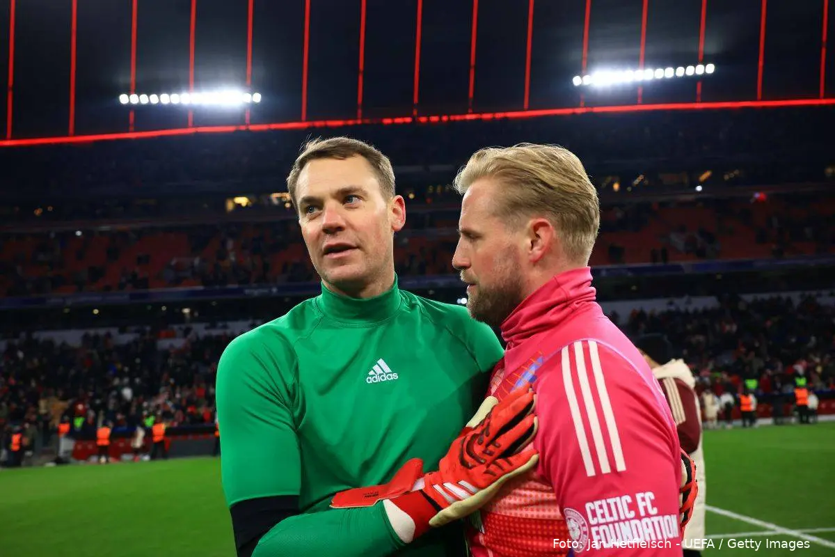 kasper schmeichel manuel neuer