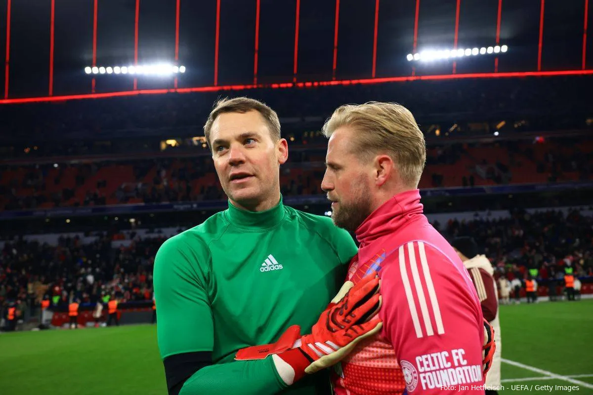 kasper schmeichel manuel neuer