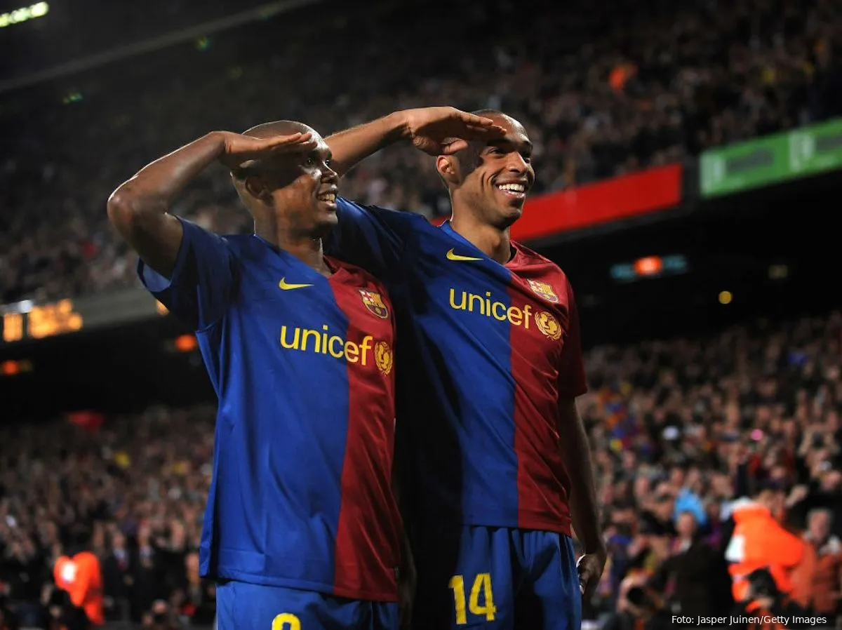 samuel etoo thierry henry