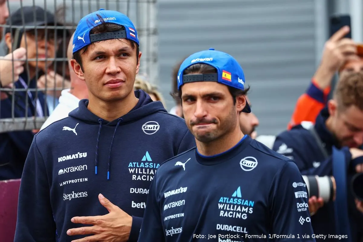 Alex Albon + Carlos Sainz + Williams Racing