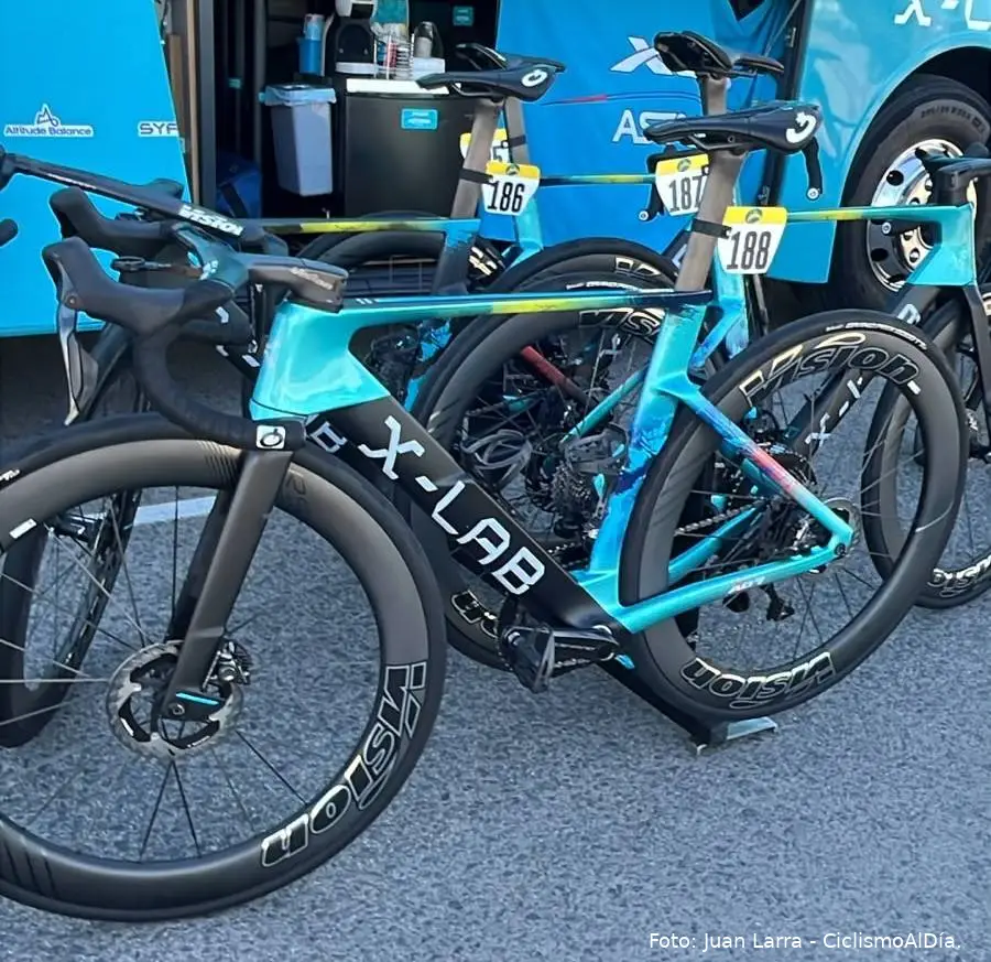 Bici de XDS Astana Team en LaVuelta