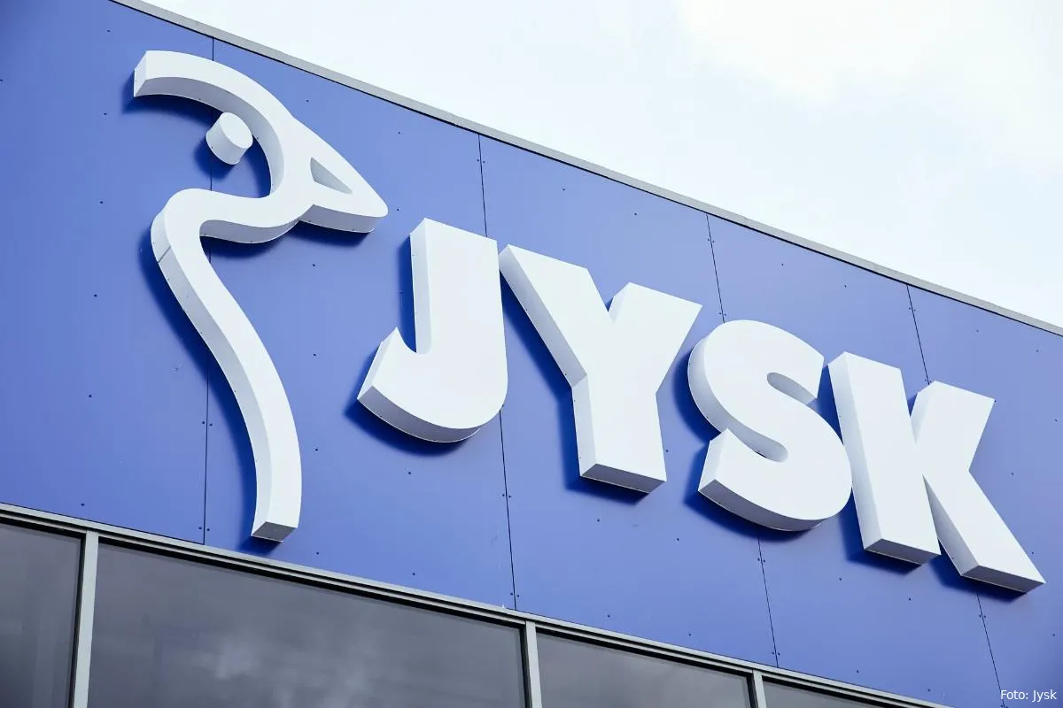 jysk gevel winkel woonwinkel shopping