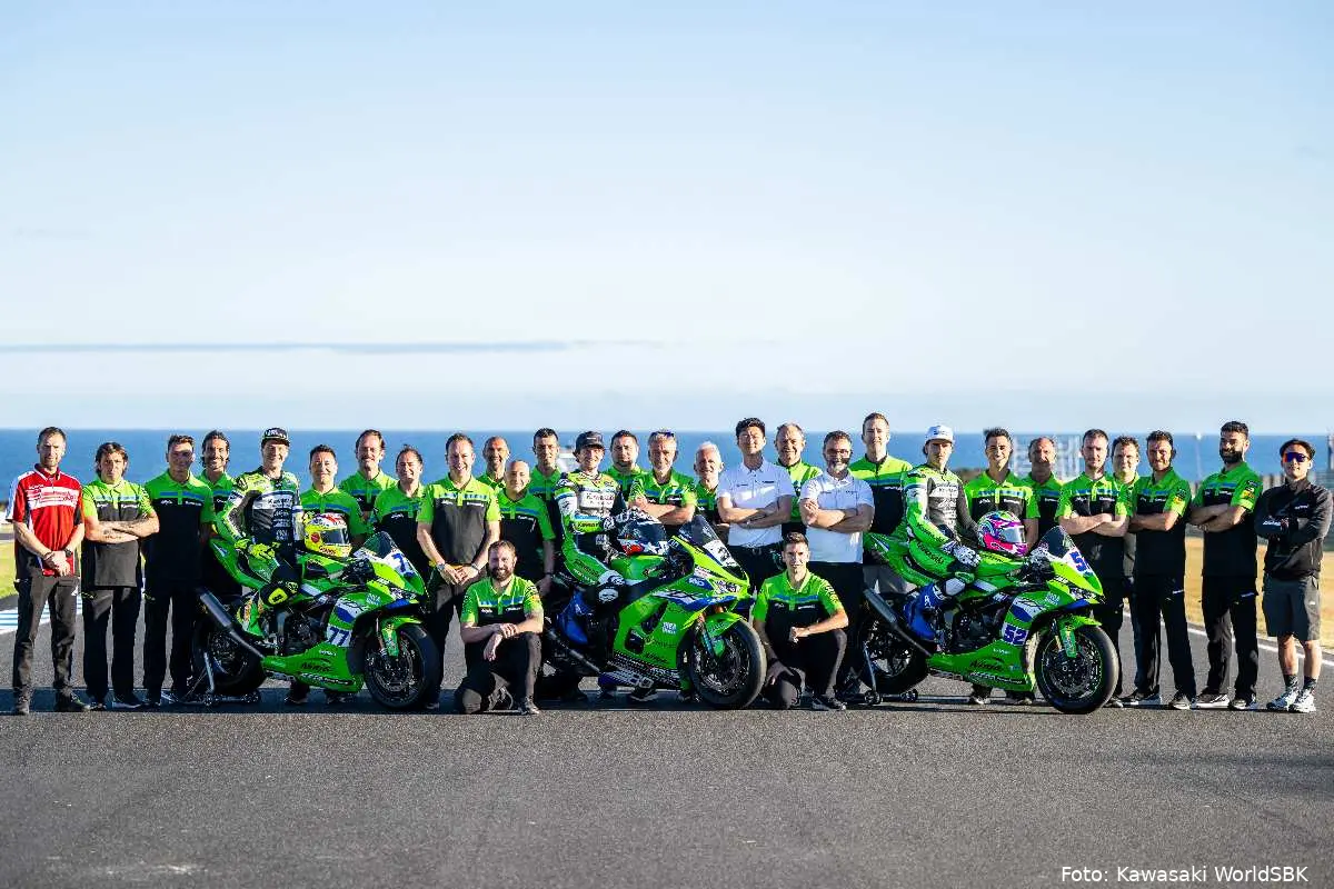 Kawasaki Superbike WorldSBK Manuel Puccetti Team