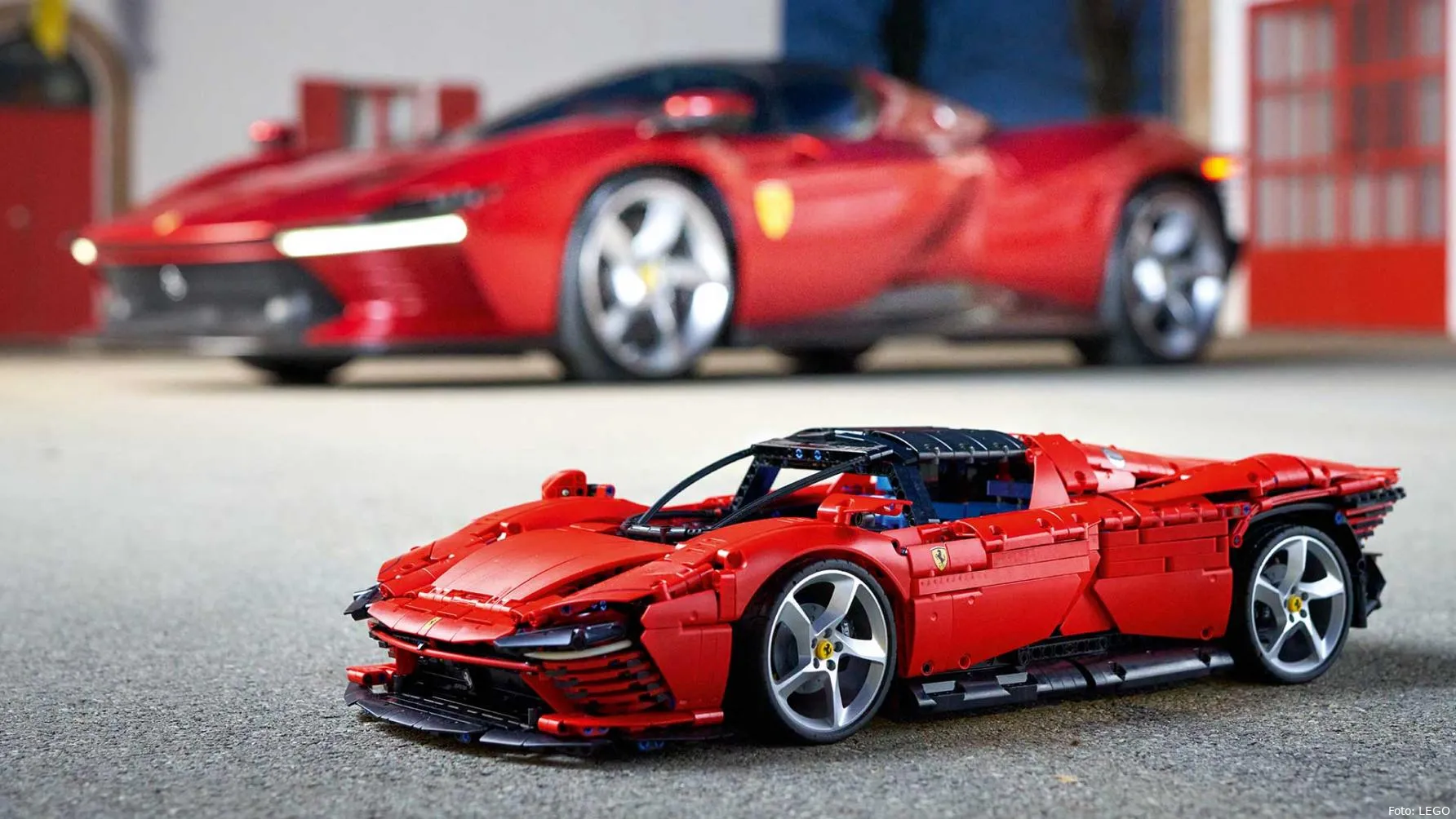 echte auto lego ferrari daytona sp3