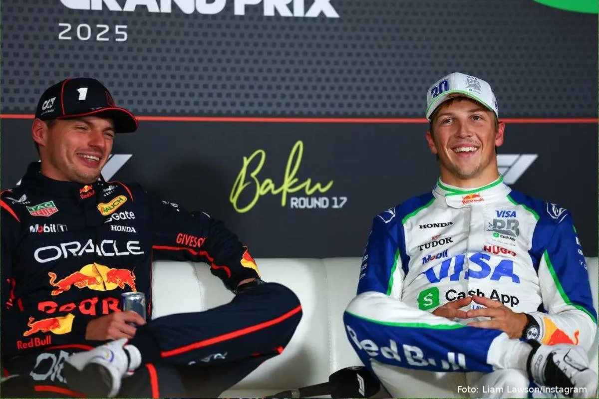 Max Verstappen Liam Lawson