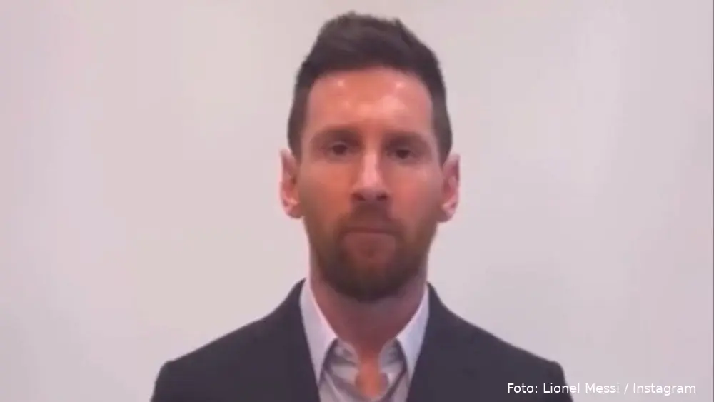 lionel messi taler ud