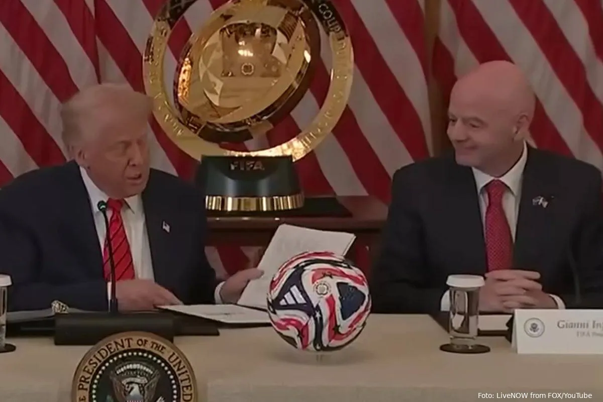Donald Trump Gianni Infantino