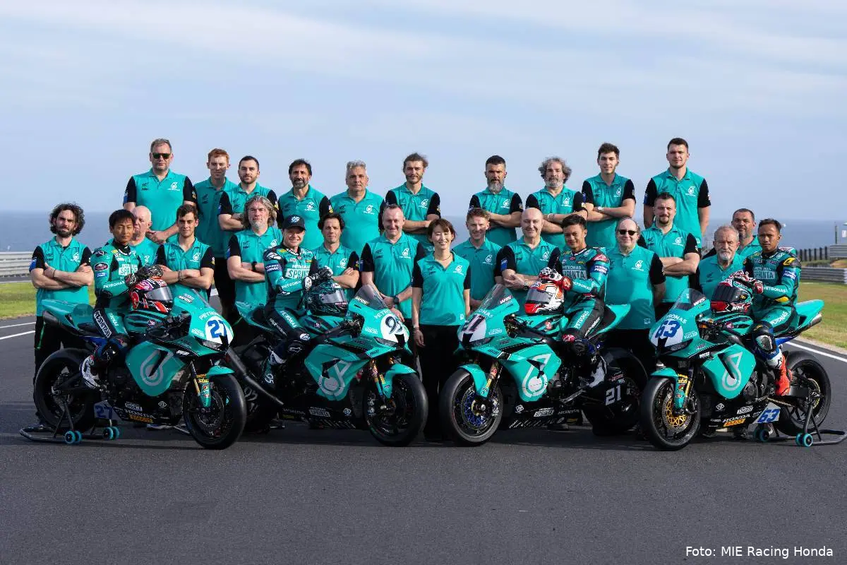 PETRONAS MIE Racing Honda Team Midori Moriwaki Superbike SBK