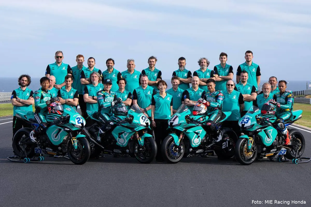 Team Petronas MIE Racing Honda Superbike WorldSBK di Midori Moriwaki