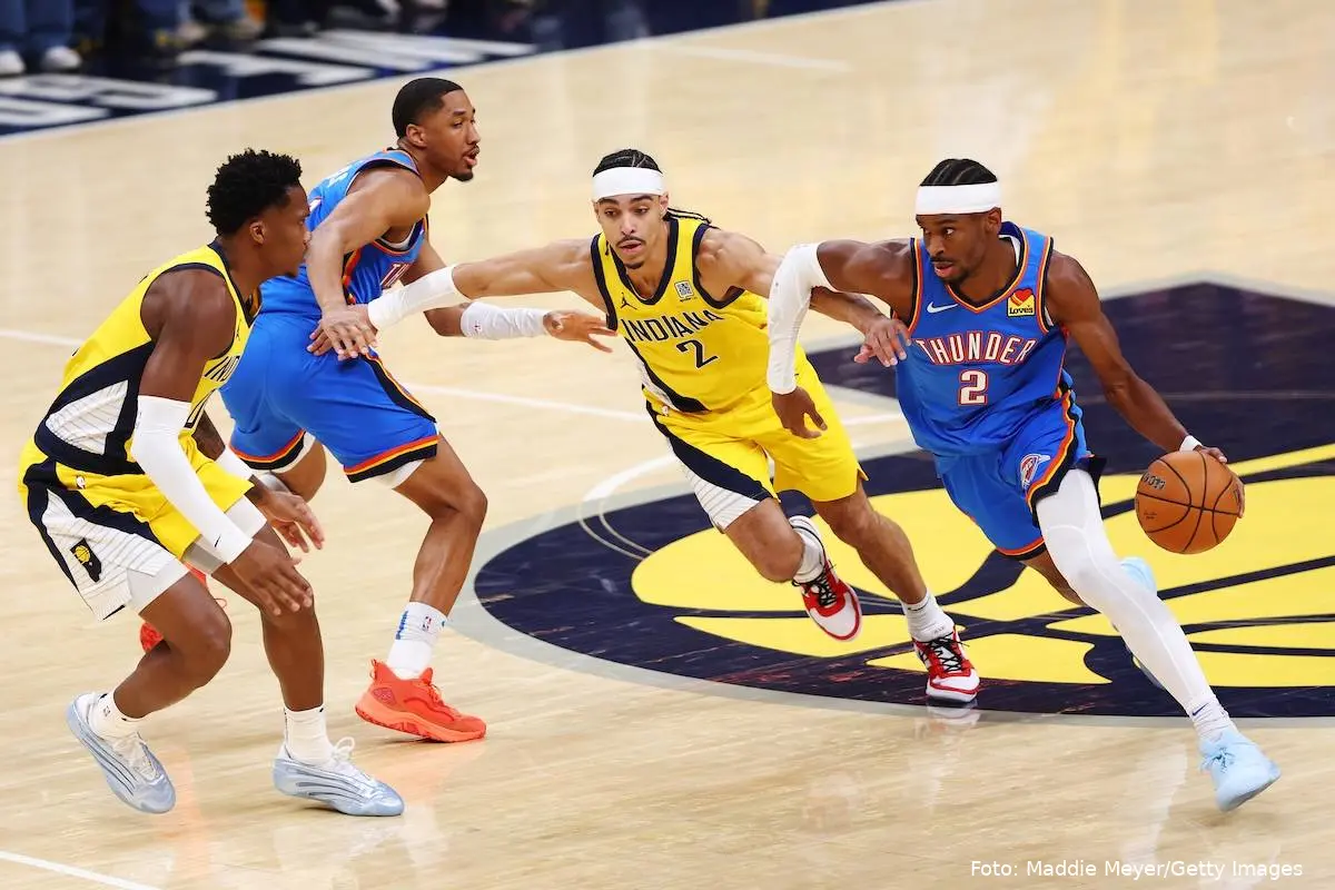 shai gilgeous alexander okc thunder indiana pacers