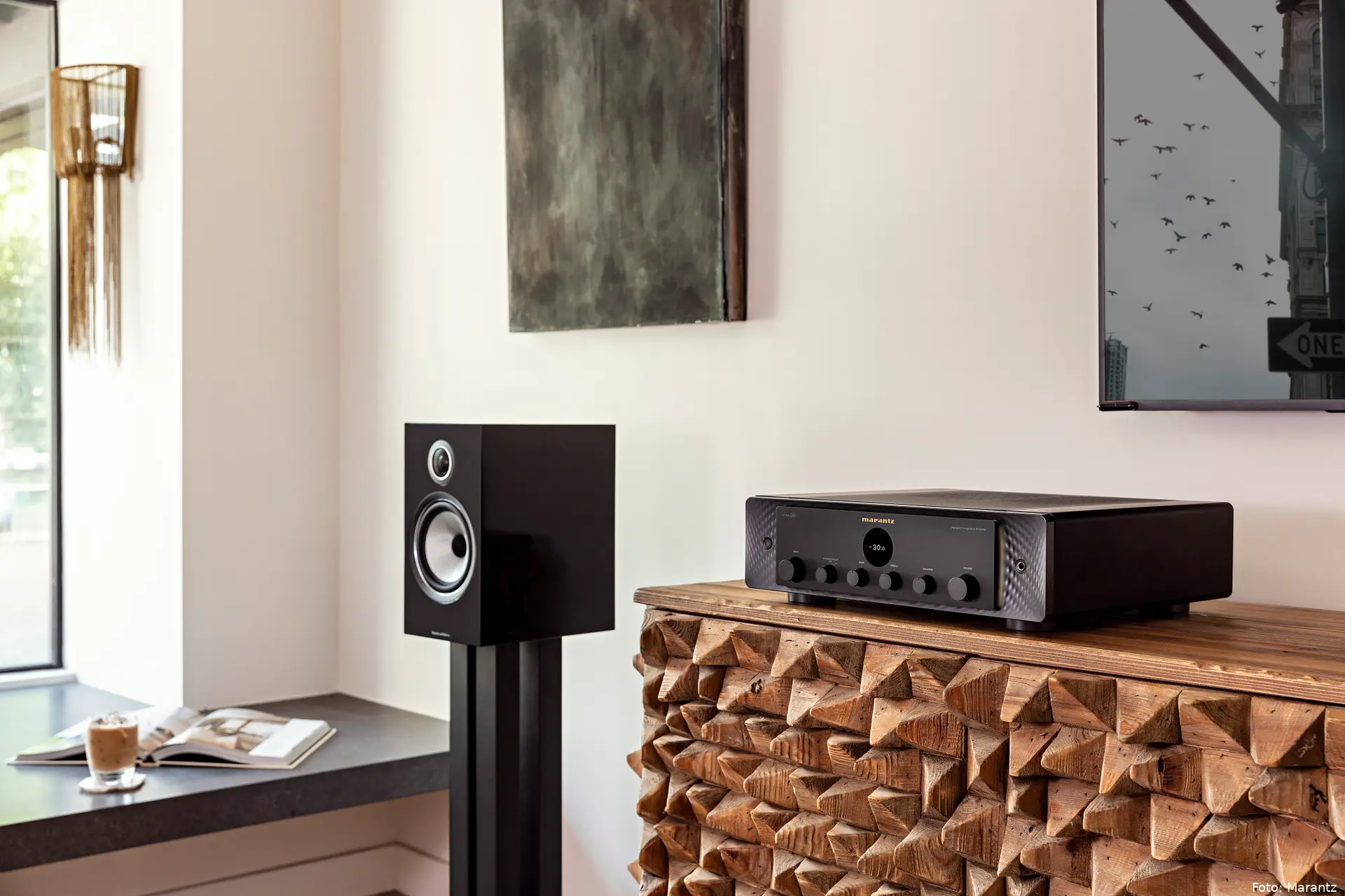 marantz perfect partners model40n black in situ 442