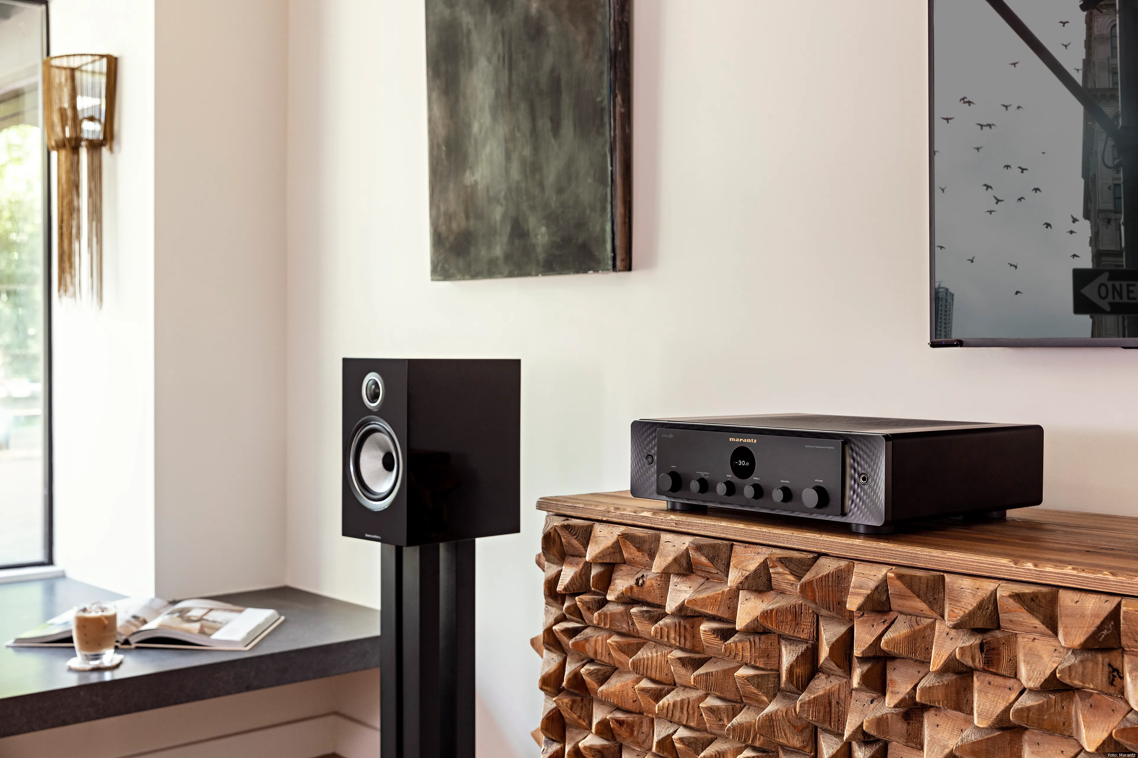 marantz perfect partners model40n black in situ 442