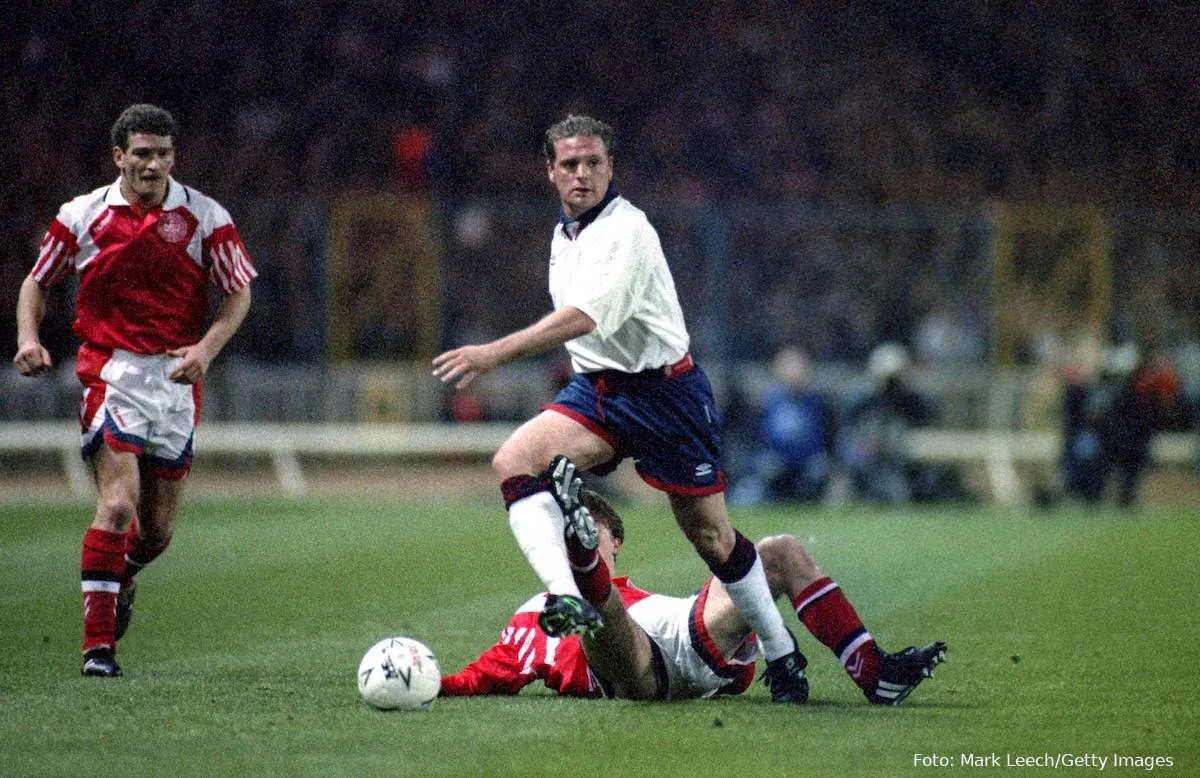 Paul Gascoigne + John Faxe Jensen