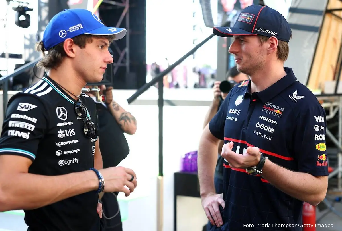 Andrea Kimi Antonelli Max Verstappen