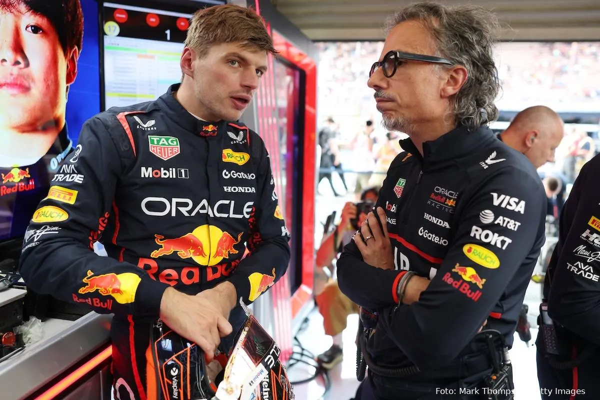 Max verstappen + Laurent Mekies