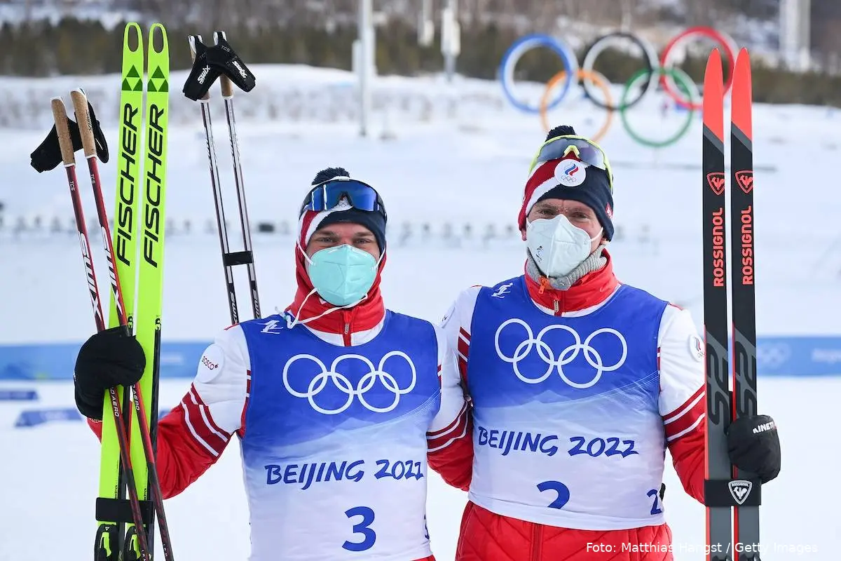 Ivan Yakimushkin + Alexander Bolshunov russer skisport
