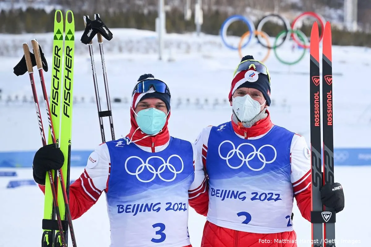 Ivan Yakimushkin + Alexander Bolshunov russer skisport