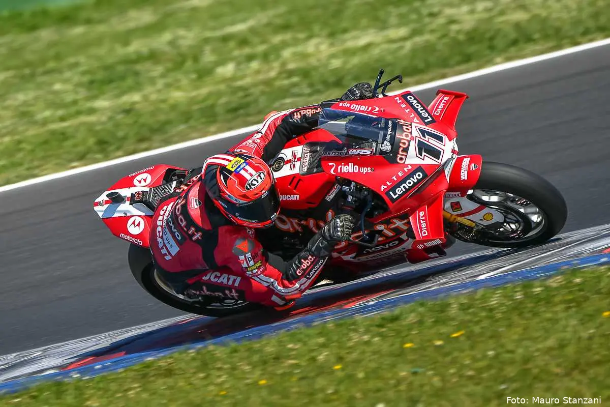 Nicolo Bulega Superbike WorldSBK Misano Test