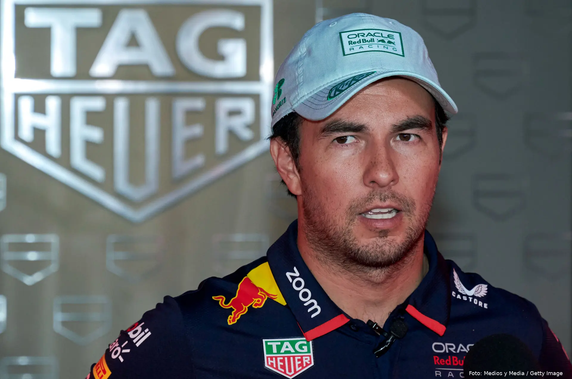 sergio perez tag heuer