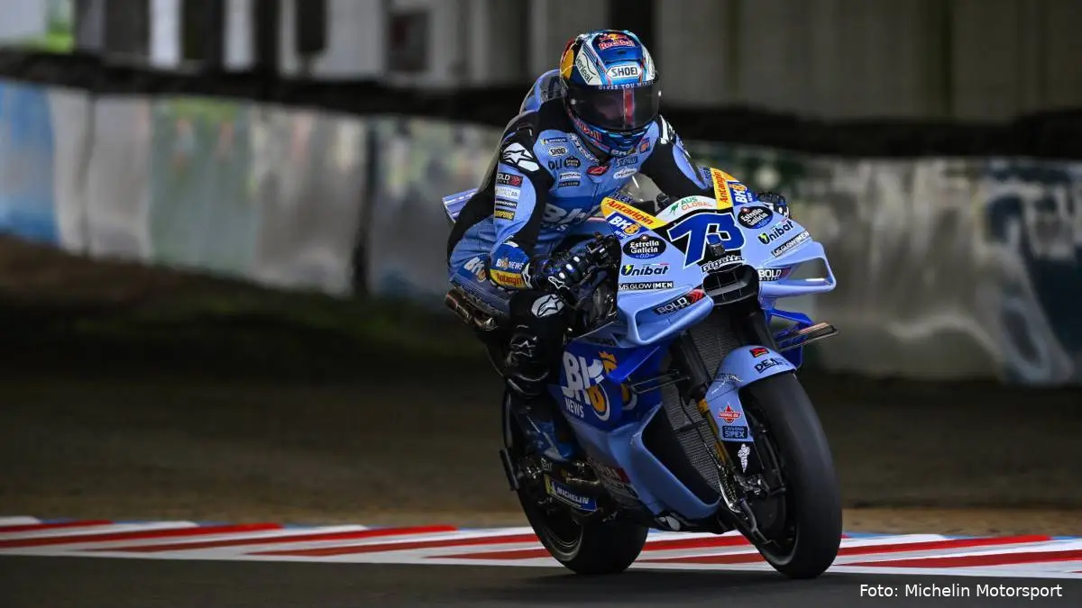 Alex Marquez guida la Ducati Gresini nelle Prove MotoGP a Motegi, Giappone
