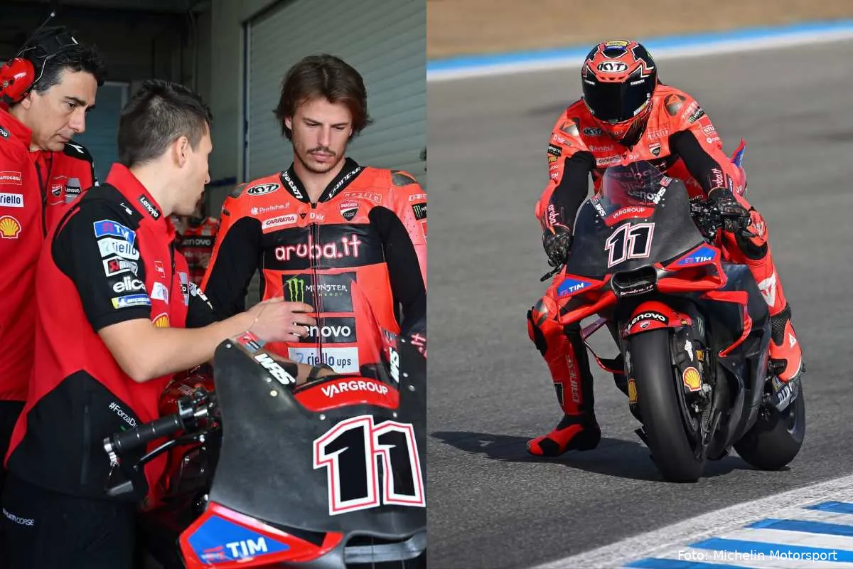 Nicolo Bulega Ducati MotoGP Test Jerez