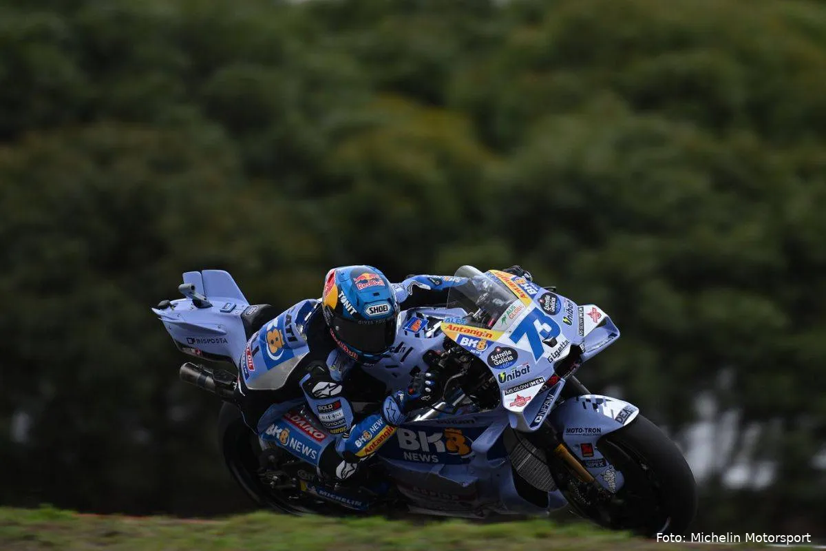 Alex Marquez pilota Gresini MotoGP a Portimao