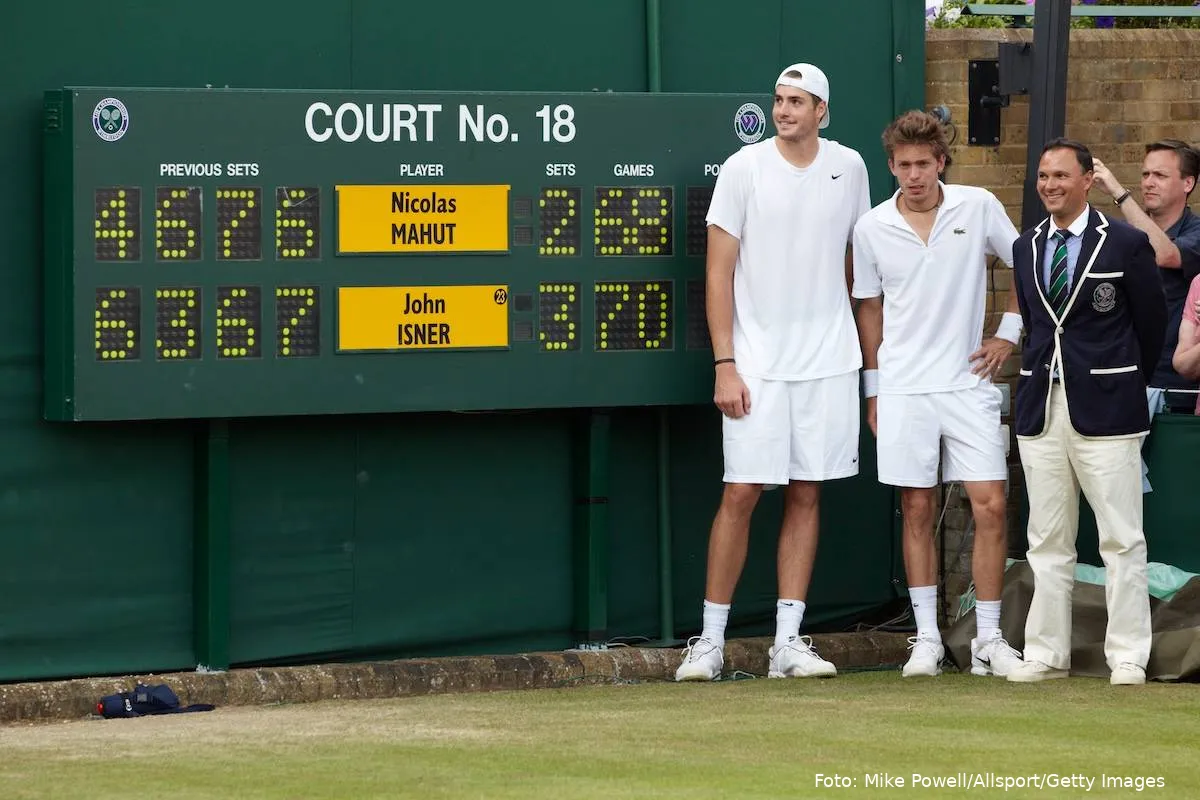 Wimbledon - Nicolas Mahut - John Isner