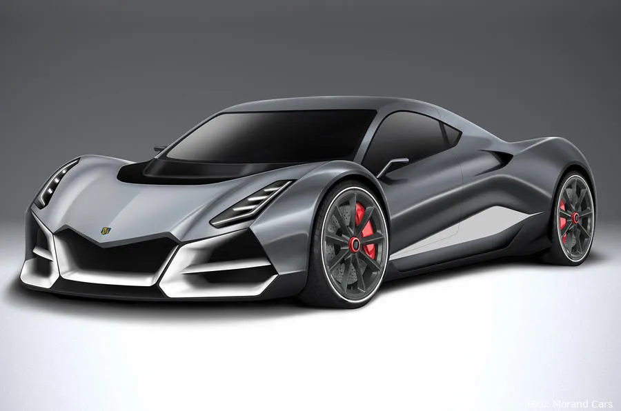 morand hypercar render front