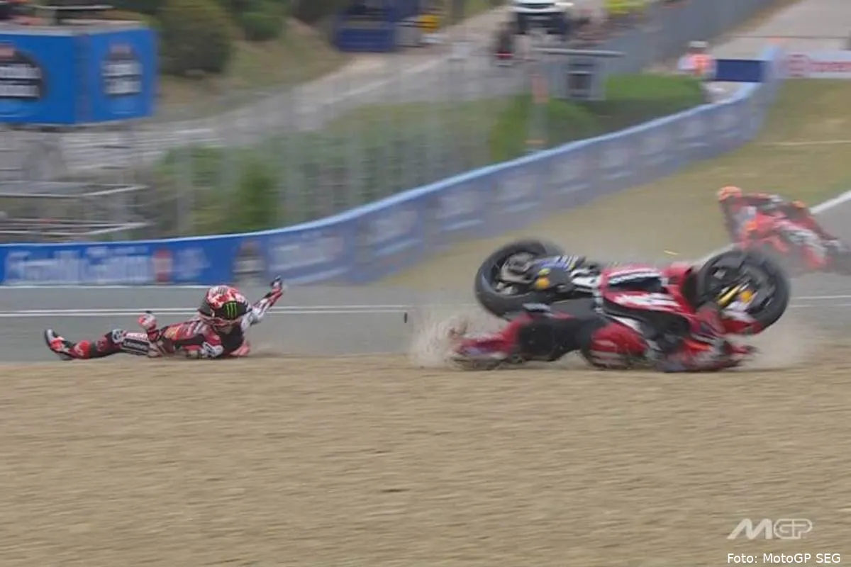 Bagnaia Pecco MotoGP Jerez Crash