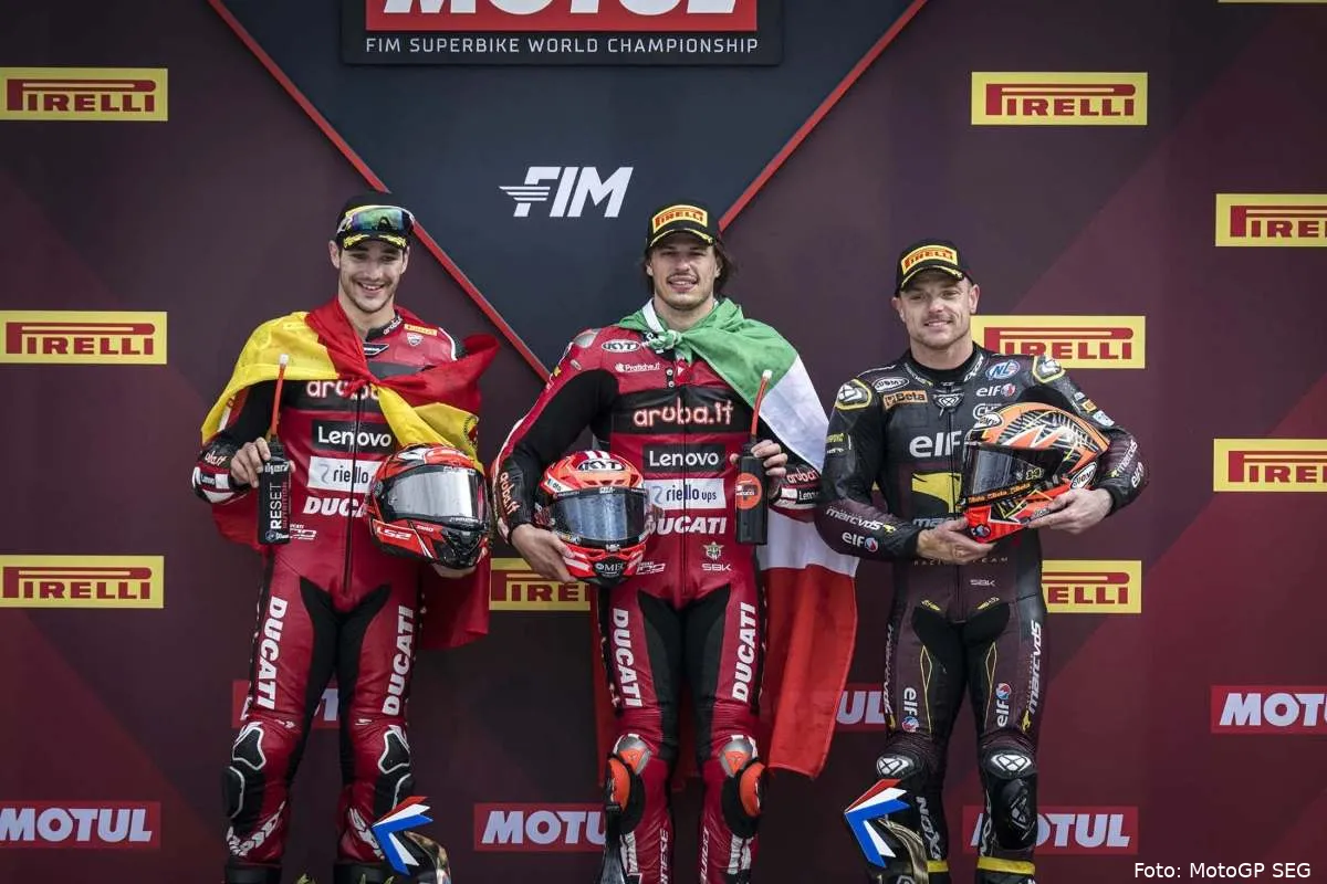 Bulega, Lecuona e Sam Lowes sul podio Superbike WorldSBK