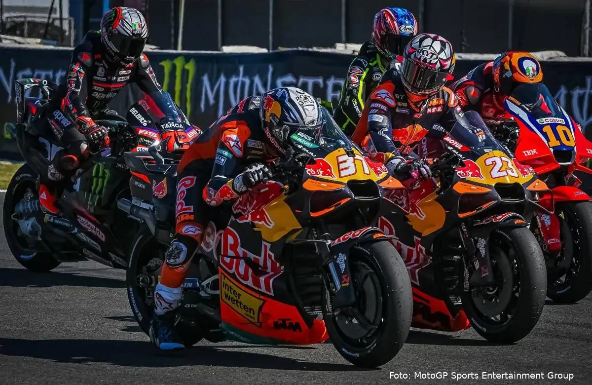 Piloti sulla griglia MotoGP a Brno