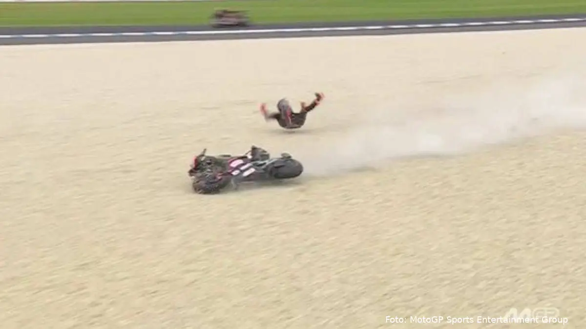 Jorge Martin caduta Phillip Island MotoGP