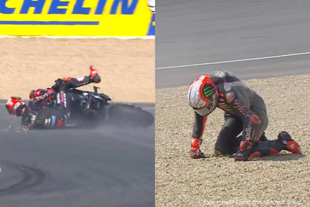 Marco Bezzecchi Caduta Brno MotoGP