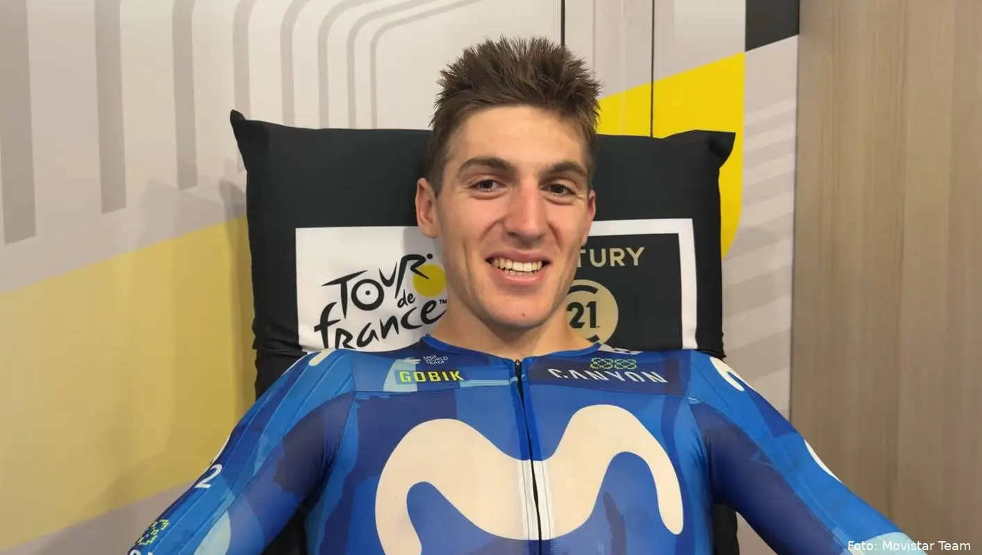 Pablo Castrillo, en el Tour de Francia 2026.