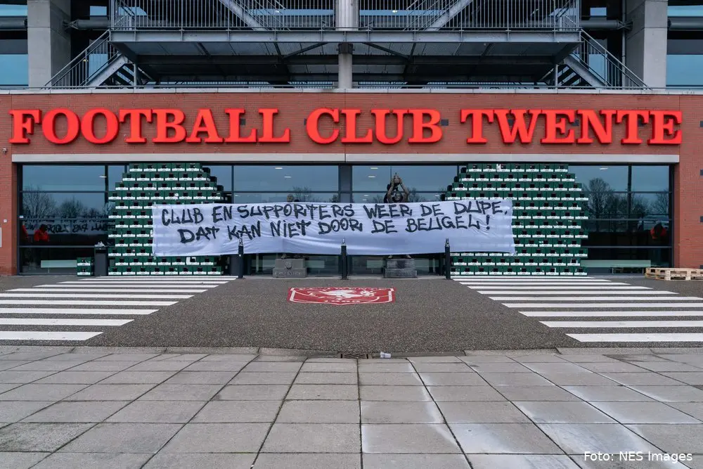 spandoek vak p hoofdingang grolsch beugels 2021 corona