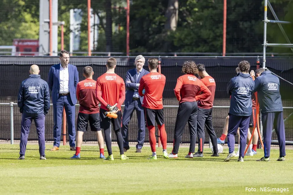 loonoffer directie spelers training 2020