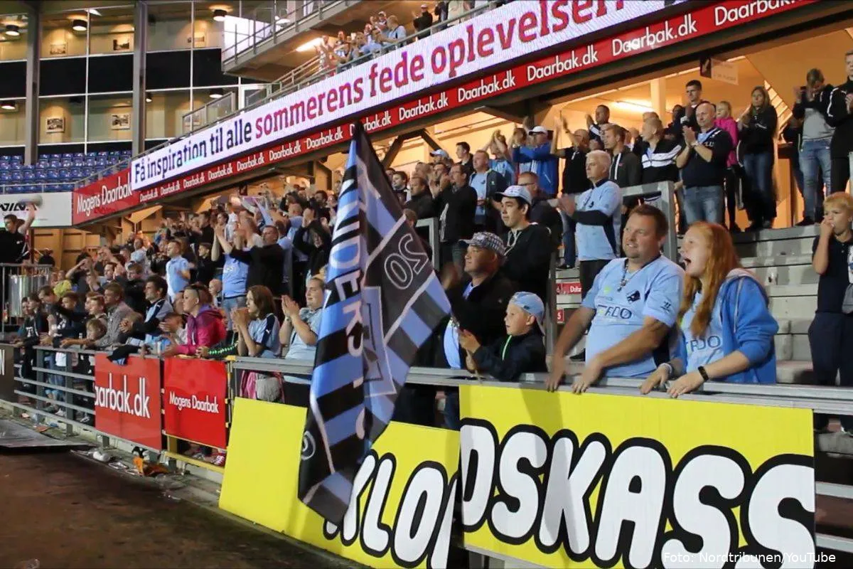 Randers FC fans Nordtribunen