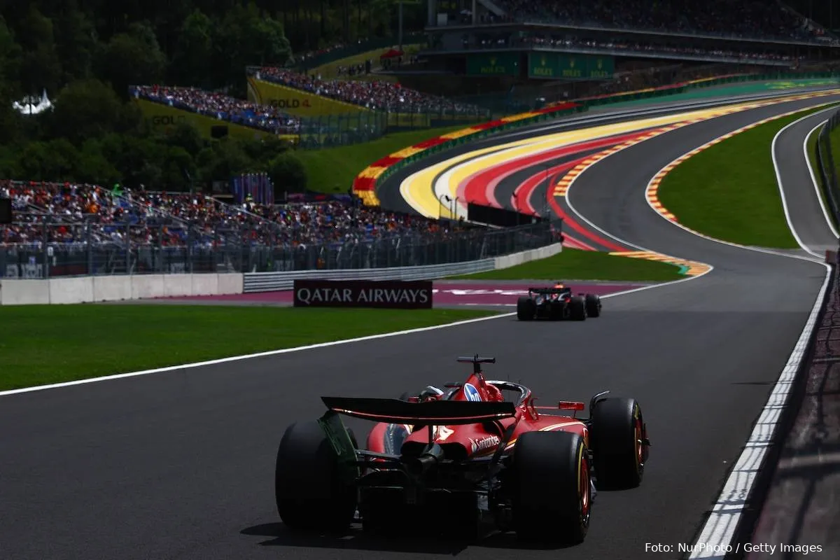 Ferrari Leclerc Spa Belgien