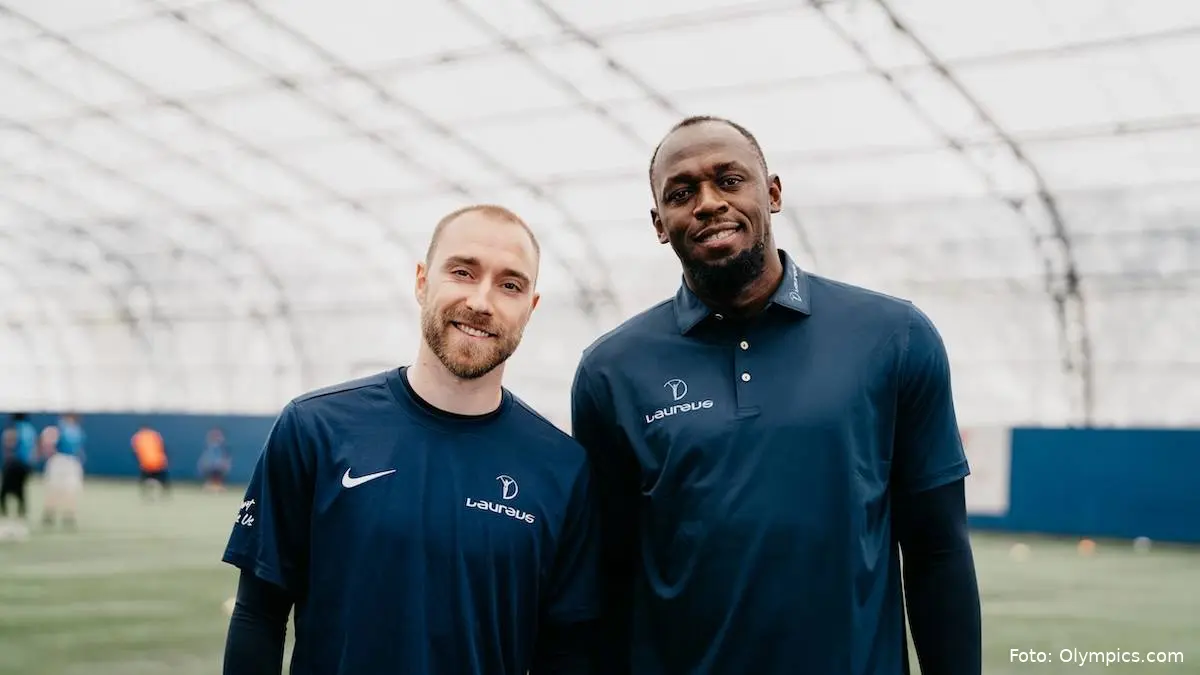 christian eriksen usain bolt