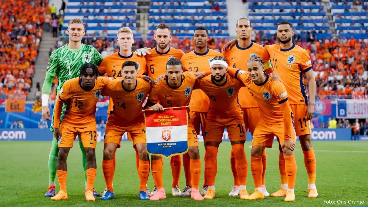 opstelling nederlands elftal turkije