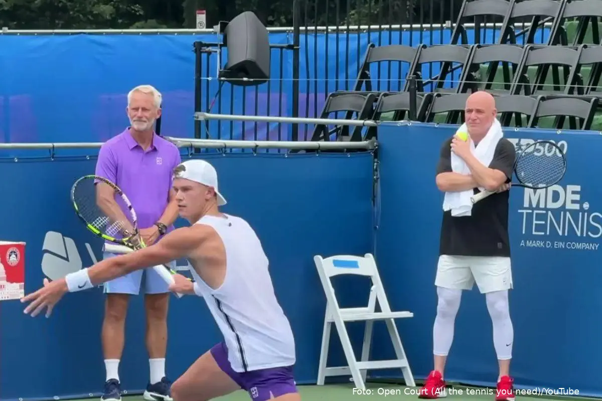 Holger Rune Lars Christiansen Andre Agassi