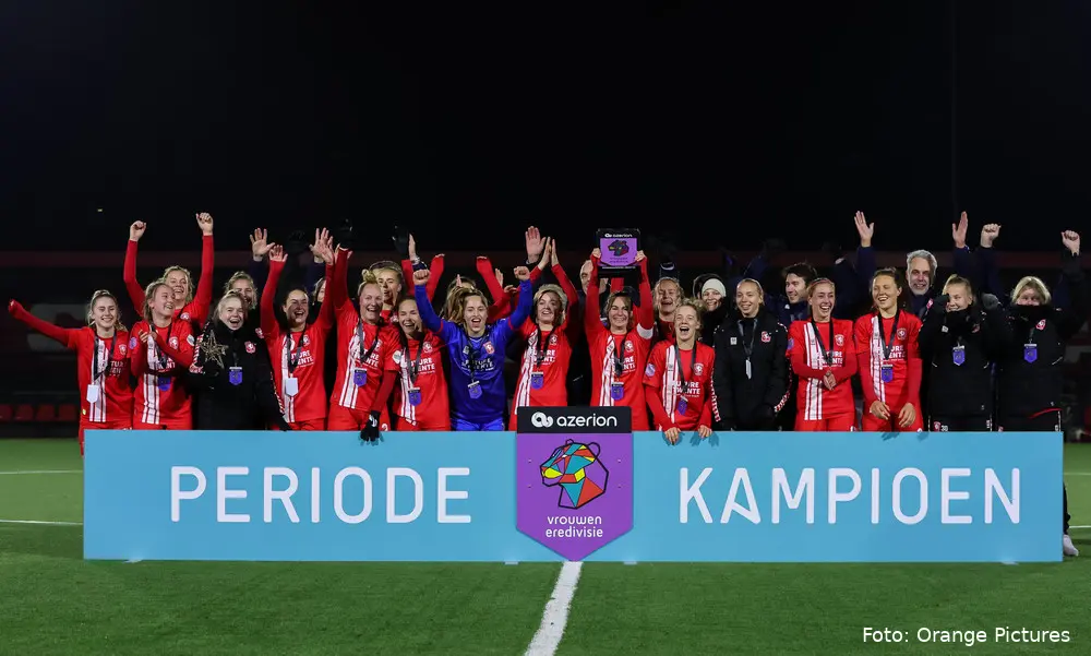 fc twente vrouwen winterkampioen periodetitel 2022 2023