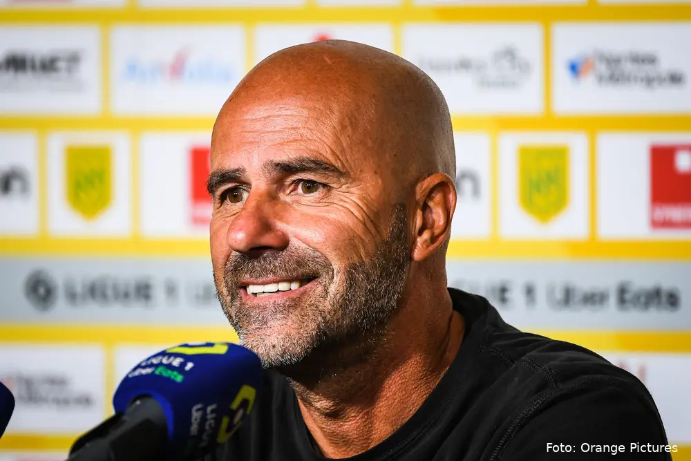 peter bosz oefenmeester persconferentie