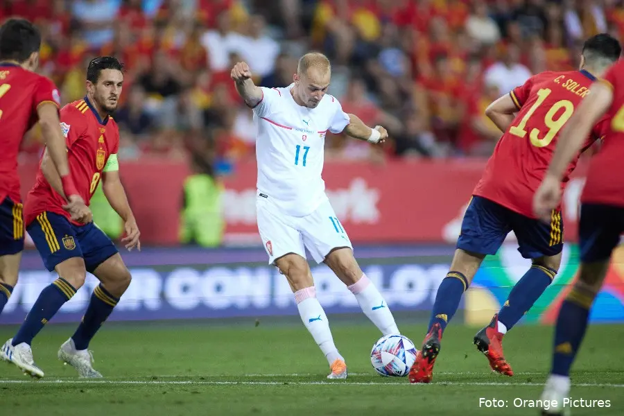 vaclav cerny tsjechie spanje schot carlos soler koke