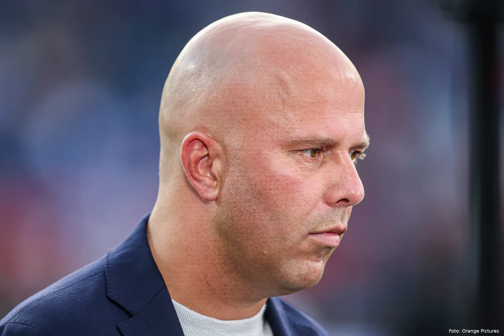 arne slot feyenoord bezorgde blik 2022