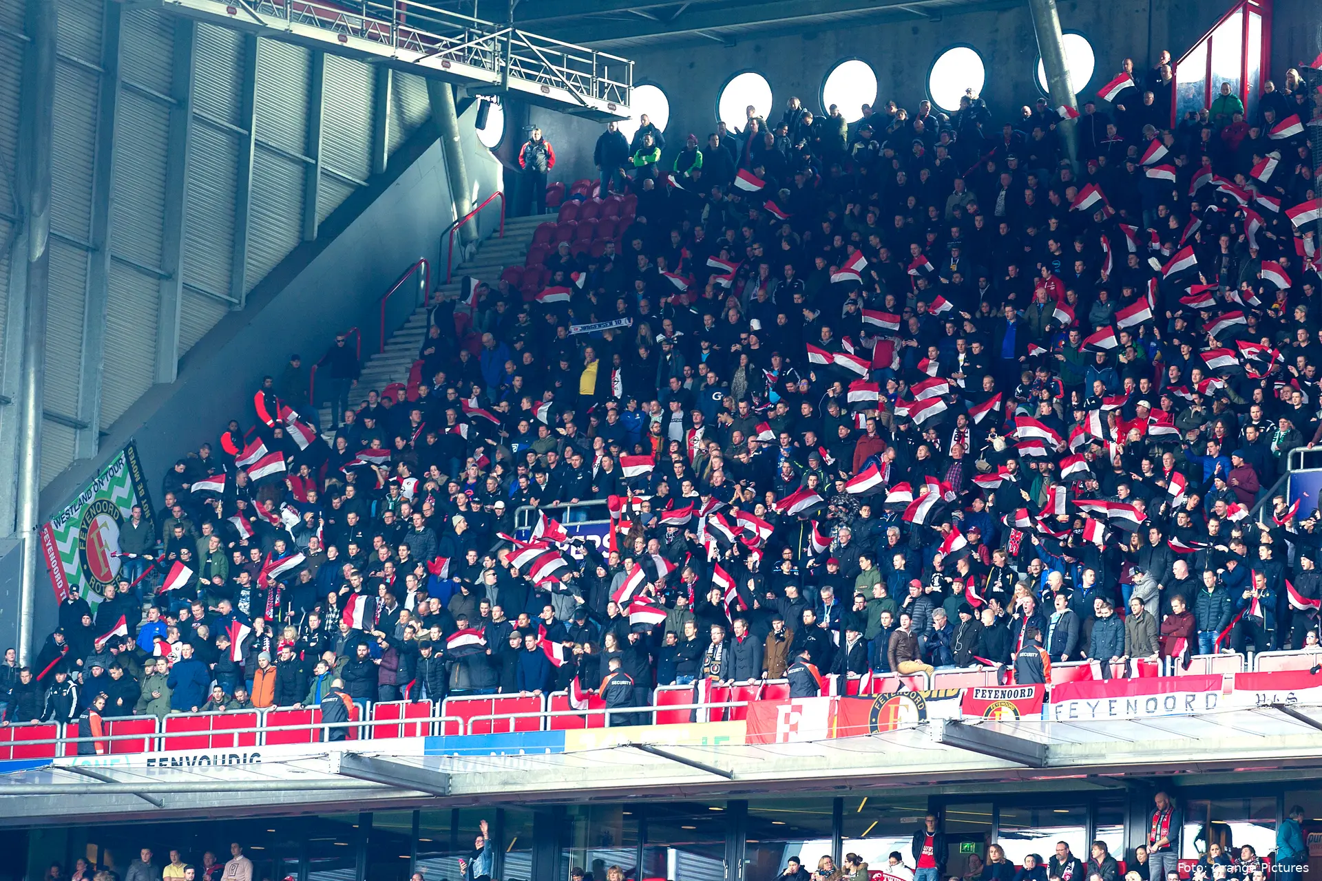 feyenoord supporters uitvak grolsch veste