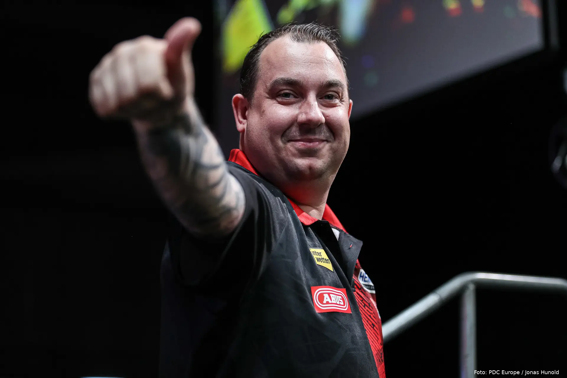 interwetten european darts matchplay huybrechts v barry5